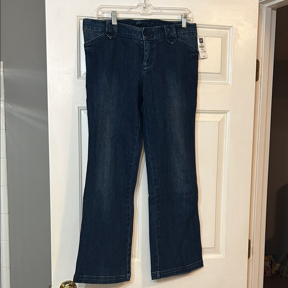 GAP Women's Dark Blue Boot Cut Jeans
